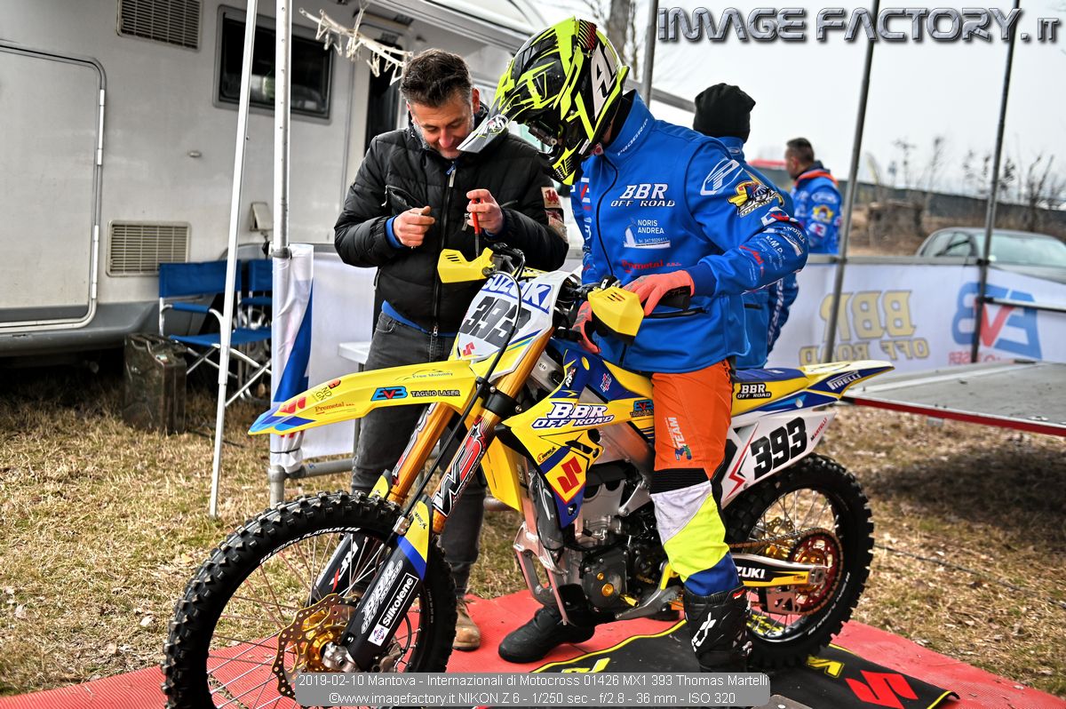 2019-02-10 Mantova - Internazionali di Motocross 01426 MX1 393 Thomas Martelli